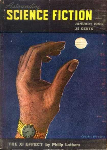 Astounding Stories 230 - January 1950 - Moon - Planet - The Xi Effect - Phillip Latham