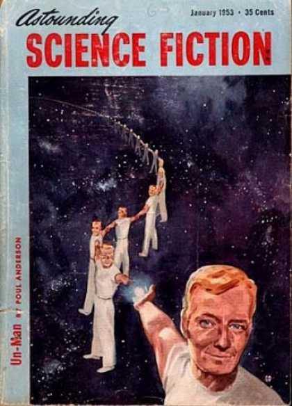 Astounding Stories 266 - Un-man - January 1953 - Space - Stars - Science Fiction