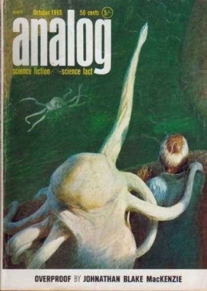Astounding Stories 419 - Analog - Octopus - Science Fiction - Science Fact - October 1965