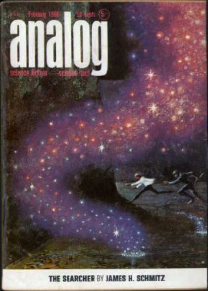 Astounding Stories 423 - Stars - Running - Two People - The Searcher - Purple