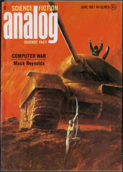 Astounding Stories 439 - Tank - Computer War - Mack Reynolds - June 1987 - Bow And Arrow
