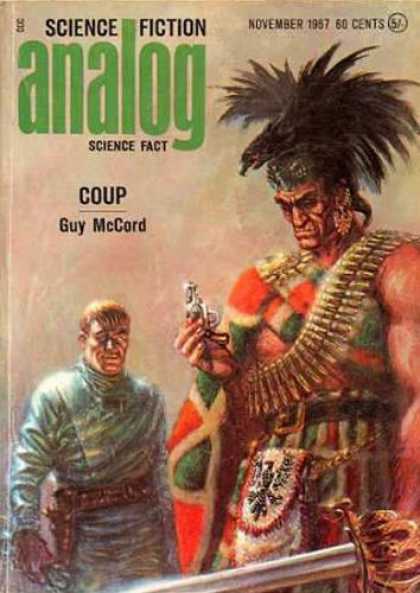 Astounding Stories 444 - Coup - November 1967 - Tribe - Native - Sword