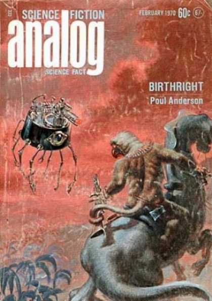 Astounding Stories 471 - Birthright - Poul Anderson - February 1970 - Man Beast - Robot