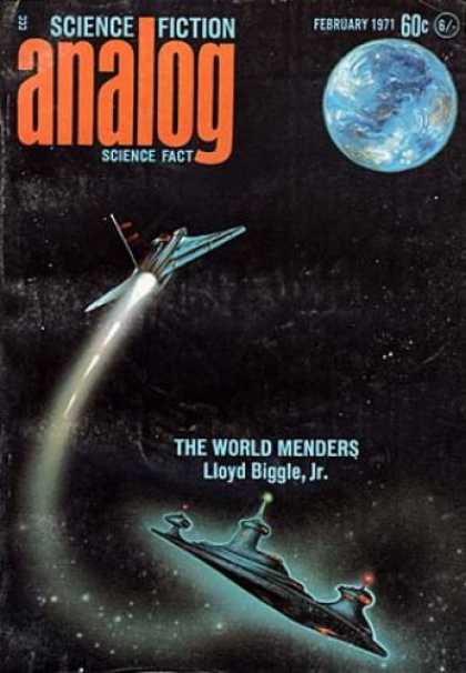 Astounding Stories 483 - Earth - Science Fiction - Science Fact - February 1971 - The World Menders