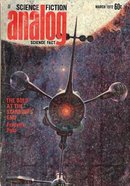 Astounding Stories 496 - March 1972 - Spire - The Gold At The Starbows End - Pohl - Spacecraft