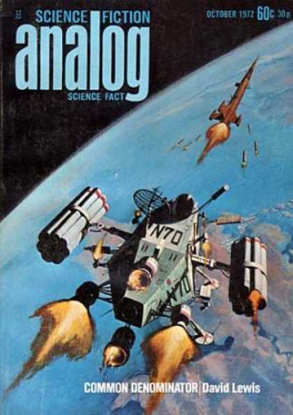 Astounding Stories 503 - Common Denominator - October 1972 - 60 Cents - Lewis - Spacecraft