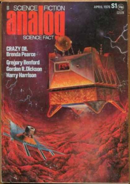 Astounding Stories 533 - Crazy Oil - April 1975 - Dickson - Lunar Craft - Red Planet