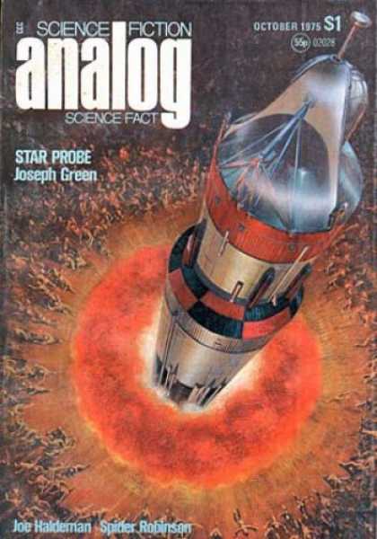 Astounding Stories 539 - Star Probe - Joseph Green - Spacecraft - October 1075 - Spider Robinson