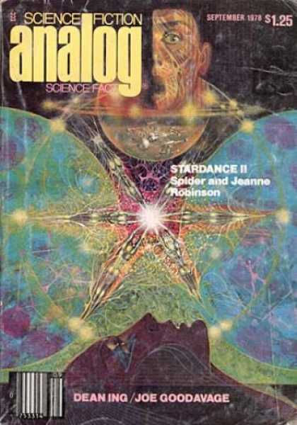 Astounding Stories 574 - Stardance Ii - September 1978 - Spider Robinson - Psychedelic Cover - Ing
