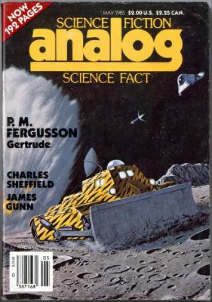 Astounding Stories 658 - Moon - Space - Gertrude - May 1985 - Rover