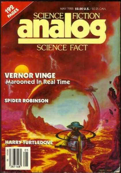 Astounding Stories 671 - May 1986 - Vernor Vinge - Spaceship - Spider Robinson - Harry Turtledove