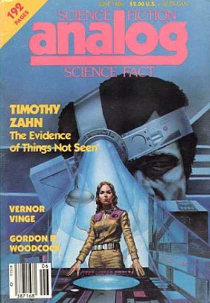 Astounding Stories 672 - Zahn - The Evidence Of Things Not Seen - Woodcock - Vinge - Female Astronaut