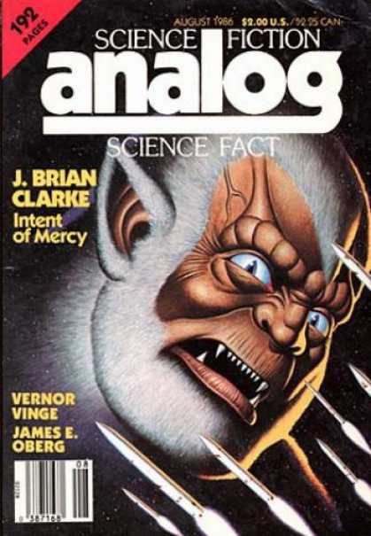 Astounding Stories 674 - August 1986 - Intent Of Mercy - Humanoid - Hairy - Shuttles