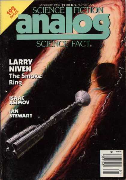 Astounding Stories 680 - January 1987 - Larry Niven - The Smoke Ring - Vapor Ring - Asimov
