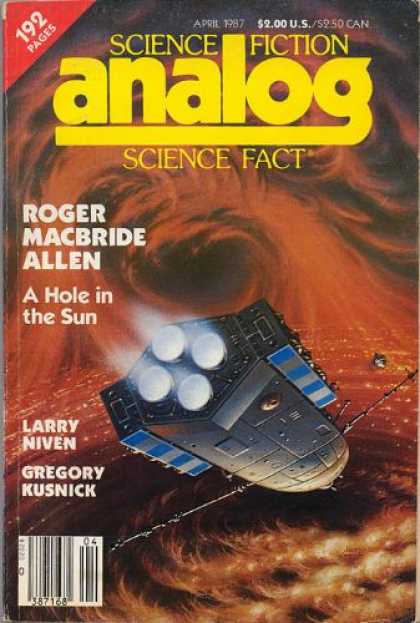 Astounding Stories 683 - A Hole In The Sun - Storm - April 1987 - Larry Niven - Gregory Kusnick