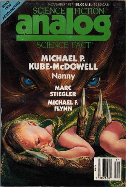 Astounding Stories 690 - Baby - Kube-mcdowell - Nanny - November 1987 - Wolf