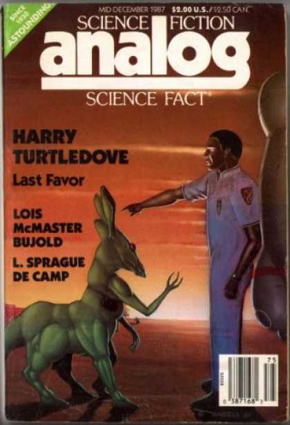 Astounding Stories 692 - December 1987 - Turtledove - Last Favor - Centaur - Astronaut
