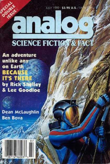 Astounding Stories 751 - July 1992 - An Adventure Unlike Any On Earth - Rick Shelley - Lee Goodloe - Because Its There
