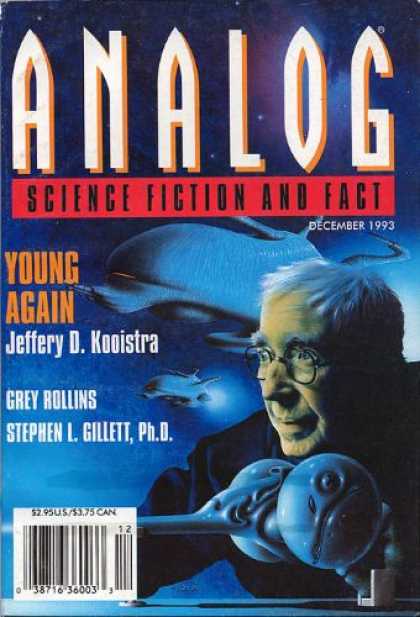 Astounding Stories 769 - Young Again - December 1993 - Old Man - Alien - Space