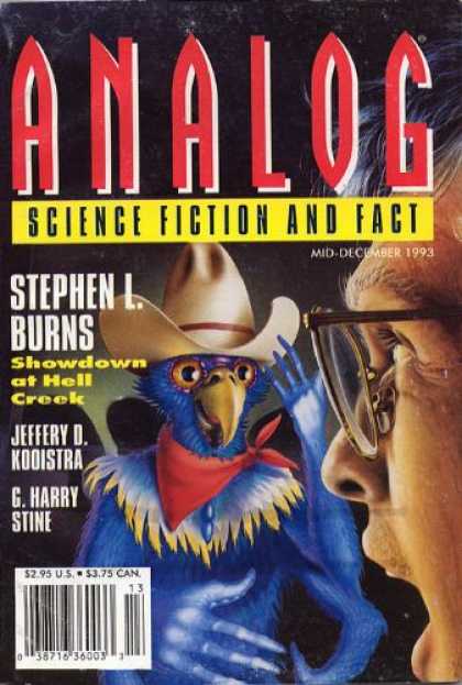 Astounding Stories 770 - Burns - December 1993 - Stine - Parrot - Showdown At Hell Creek