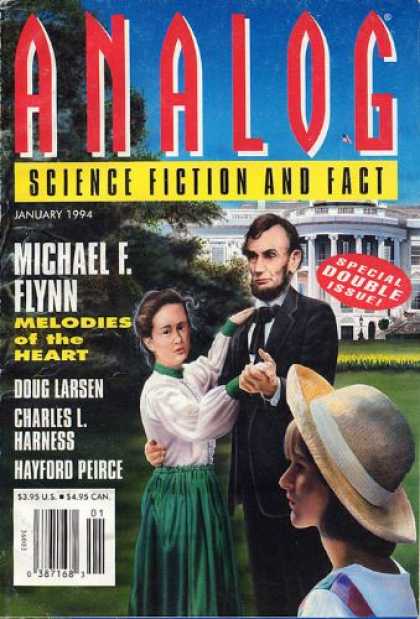 Astounding Stories 771 - Abe Lincoln - Flynn - Double Issue - January 1994 - Melodies Of The Heart