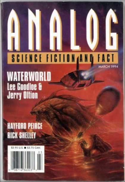 Astounding Stories 773 - Waterworld - March 1994 - Goodloe - Oltion - Sea Creatures