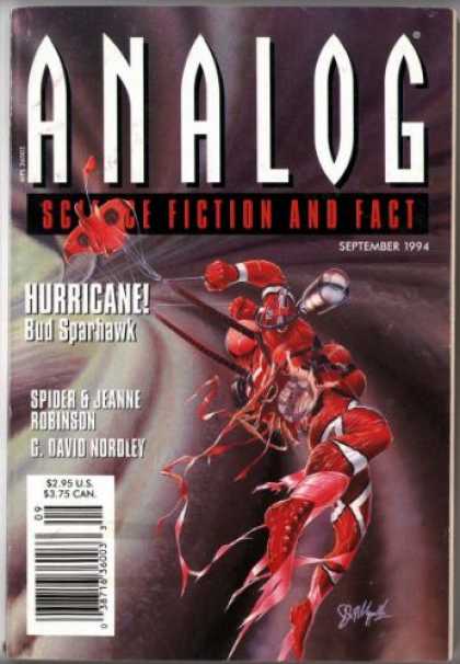 Astounding Stories 779 - September 1994 - Hurricane - Tunnel - Flying - People
