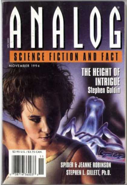 Astounding Stories 781 - The Height Of Intrigue - November 1994 - Goldin - Sexy Woman - Alien