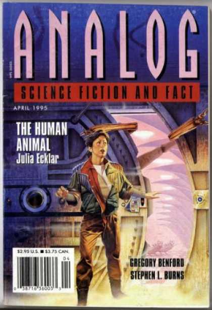 Astounding Stories 787 - The Human Animal - April 1995 - Burns - Eckler - Benford