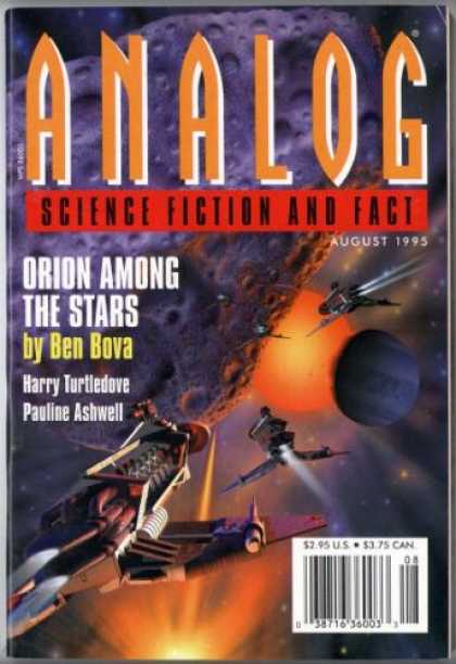 Astounding Stories 791 - August 1995 - Orion Among The Stars - Ben Bova - Harry Turtledove - Pauline Ashwell