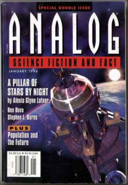 Astounding Stories 797 - A Pillar Of Stars By Night - January 1996 - Space Craft - Earth - Space