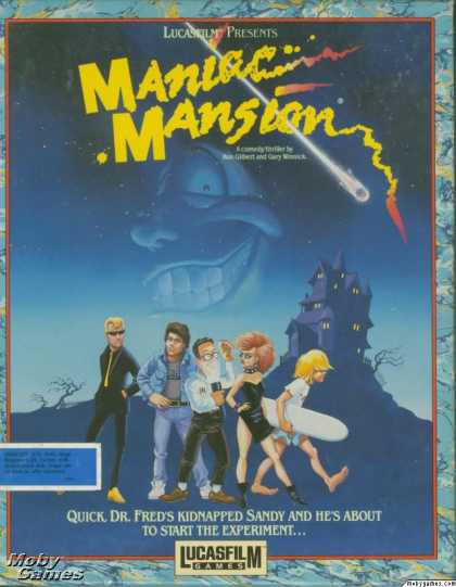Atari ST Games - Maniac Mansion