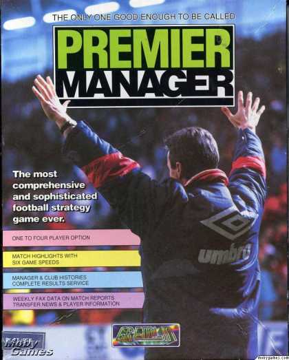 Atari ST Games - Premier Manager