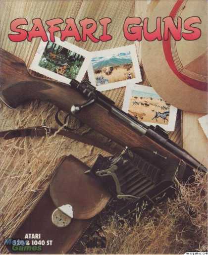 Atari ST Games - Safari Guns