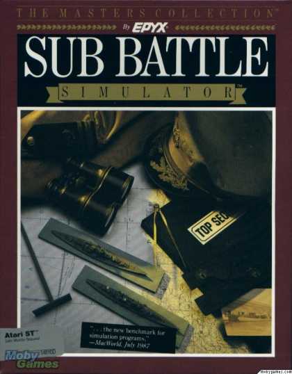 Atari ST Games - Sub Battle Simulator