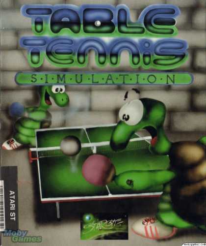 Atari ST Games - Table Tennis Simulation