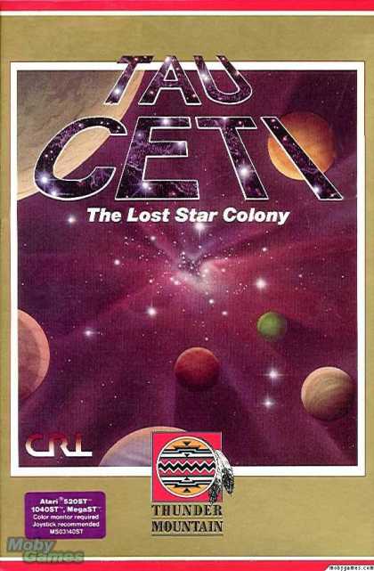 Atari ST Games - Tau Ceti