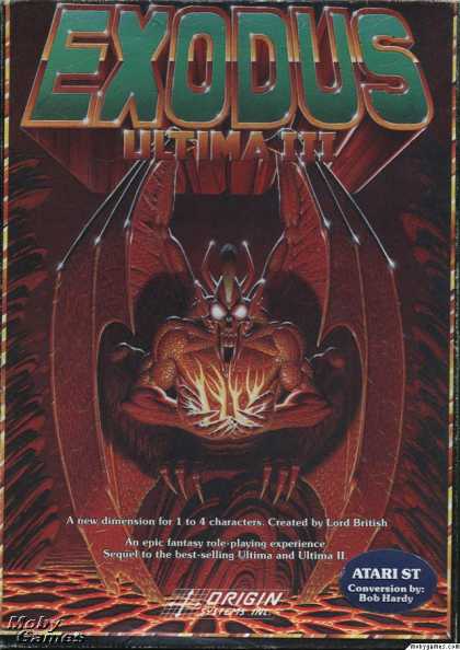 Atari ST Games - Ultima III: Exodus