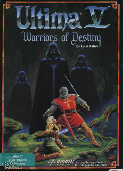 Atari ST Games - Ultima V: Warriors of Destiny