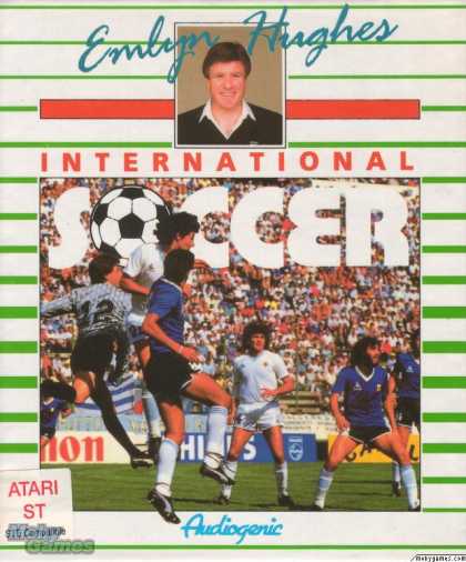 Atari ST Games - Emlyn Hughes International Soccer