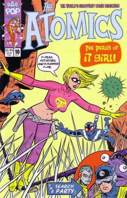 Atomics 10 - Thorns - Super Girl - Potatoes - Belt - Alien - Mike Allred