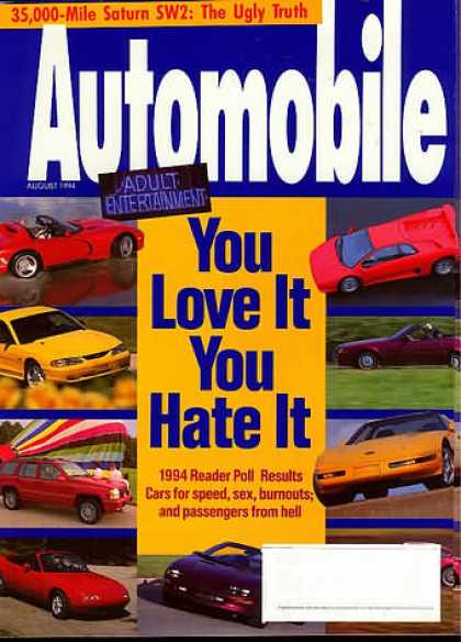 Automobile - August 1994