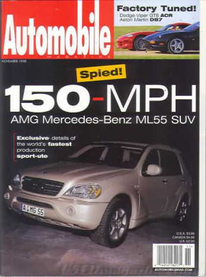 Automobile - November 1998