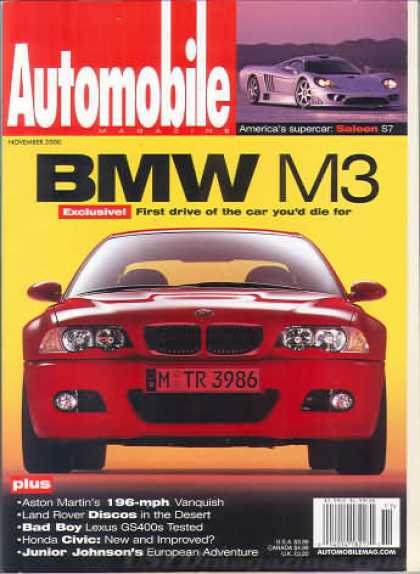 Automobile - November 2000
