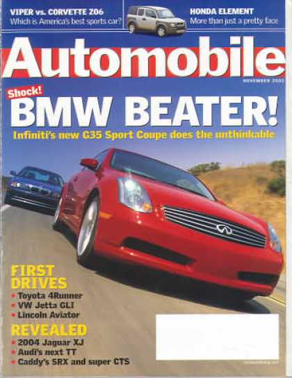 Automobile - November 2002
