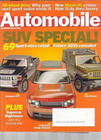 Automobile - April 2004