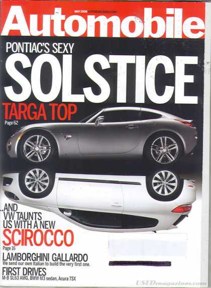 Automobile - May 2008