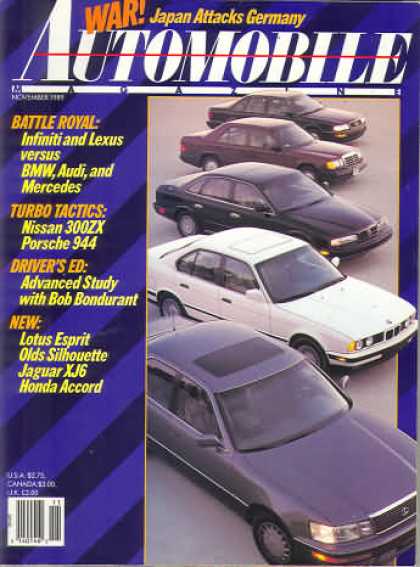 Automobile - November 1989