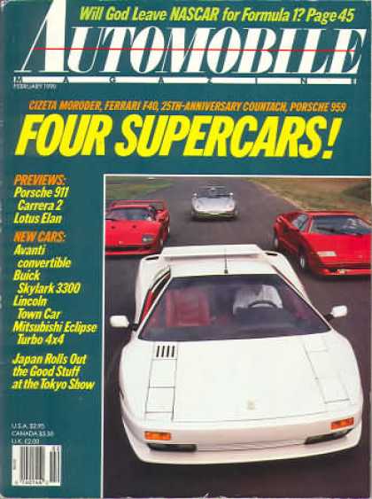 Automobile - February 1990