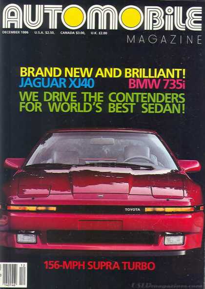 Automobile - December 1986